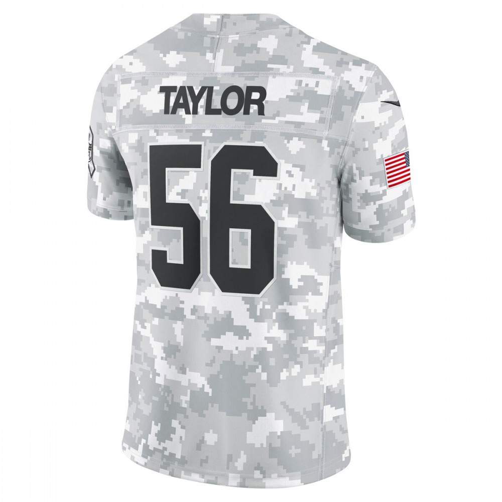 Lawrence Taylor New York Giants Nike 2024 Salute to Service Retired Player Limited Jersey - Arctic Camo-GridironStore